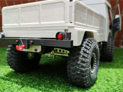 Crawler V306 4x4 Flatbed - 1-10 RC body attachment 3D print model