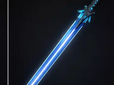 Glacius Blade  3D model