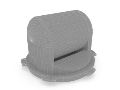 C17 Globemaster Low-poly 3D model