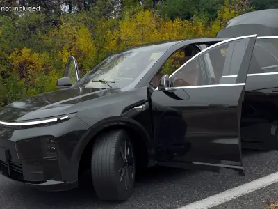 CUV Obsidian Black 3D model