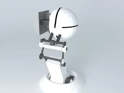 Aperture Science- Rocket Launching Turret (Portal) Free 3D model