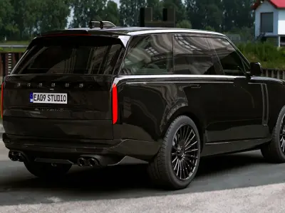 Range Rover BRABUS 600 3D model