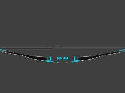 AdvanceBattleBow-3 bow 3D model