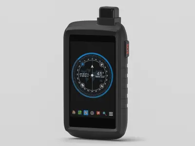 Digital Compass Device 3D model