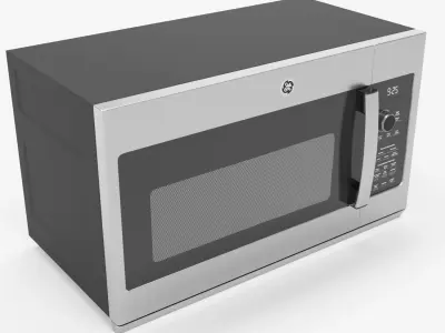 GE Profile Microwave Oven PVM9225SRSS 3D model