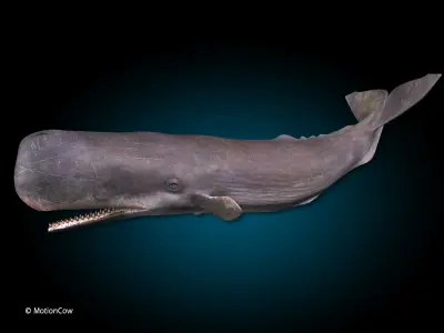 Sperm Whale 3D model