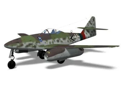 Messerschmitt Me 262 A-1a 3D model