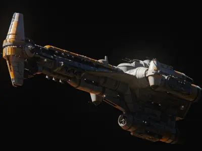 Hammerhear Corvette 3D model