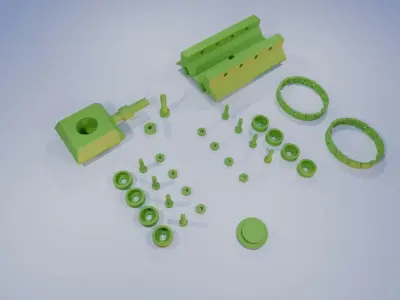 Tank 3D 3D print model