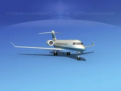 Global Express 6000 V06 3D model