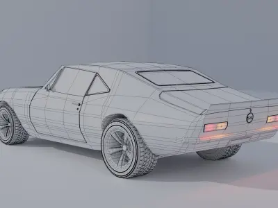 Chevrolet Camaro ss 1967 Free 3D model