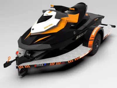 Sea-Doo GTR 215 3D model