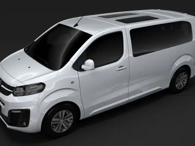 Vauxhall Zafira Life L2 2020 3D model