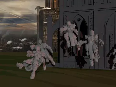 Sisters of War - Angelus Squad 3D print model