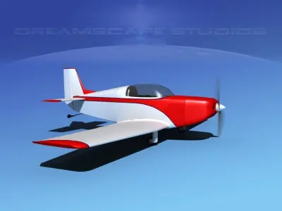 Ken Rand KR-2 V05 3D model