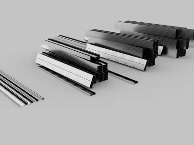 Construction Steel Framing 3D model