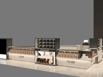 BEAUTY STORE FULL 3D SCENE 3D model