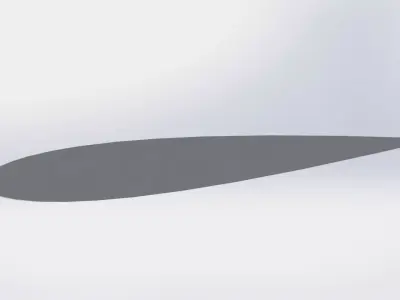 NACA 0011 Free 3D model