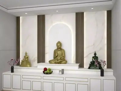 Buddhist Shrine  3D model