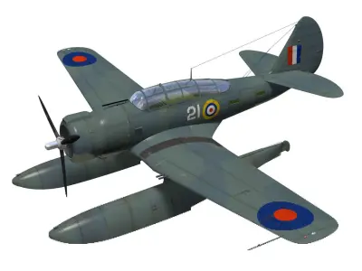 Northrop N-3PB Nomad 3D model