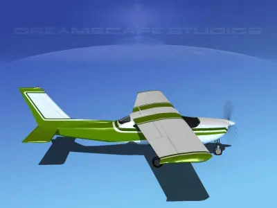 Cessna C-177RG Cardinal  V14 3D model