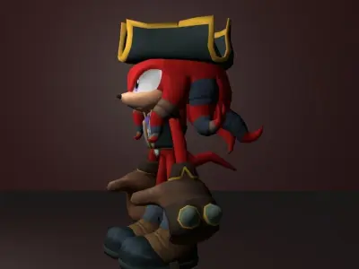 knuckles 3D model