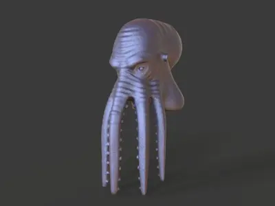 HEAD-R8 high poly sculpt 3D model