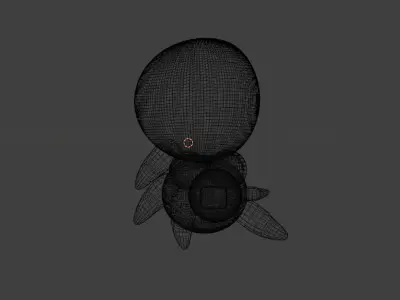 legendary octopus 3D model