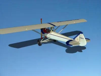 Heath Parasol Toy Plane 2 3D model