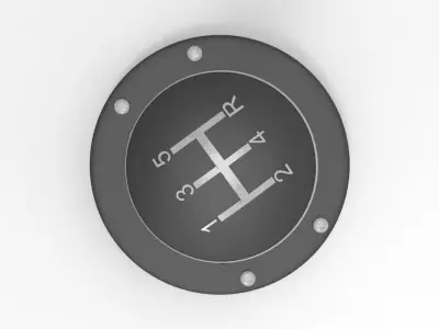 Automatic Gear Selector Lever 3D model