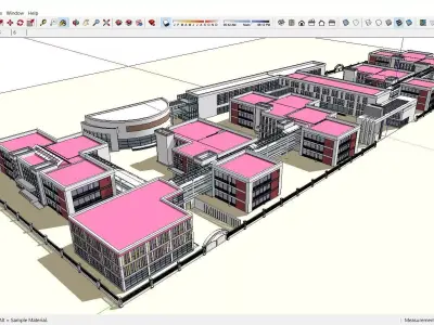 Sketchup Kindergarten B3 3D model