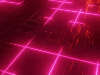 wallpaper loop effect Low-poly 3D model