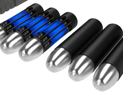 Plasma Grenade Launcher 3D model