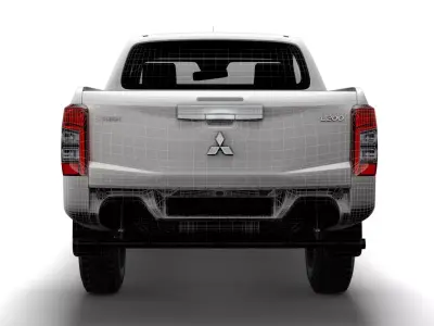 Mitsubishi L200 Warior 2020 3D model