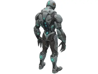 scifi morph cyborg dead space extremely detailed ultrarealist... 3D model