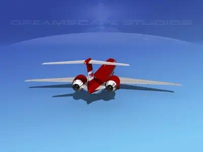McDonnell Douglas MD-90 TWA 1 3D model