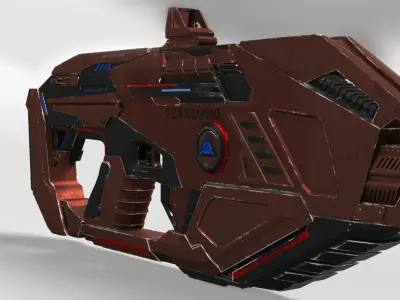 Plasma Rifle RTX J3 3D model