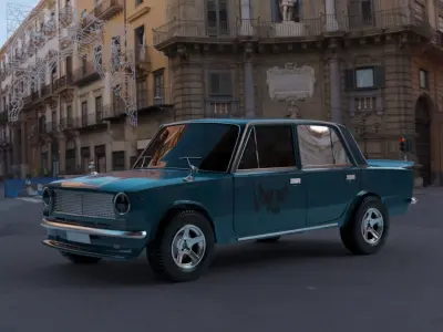 Vaz 2101 Free 3D model