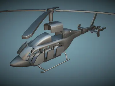 Bell 429 GlobalRanger - 3D Printable Model 3D print model