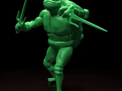 Raphael TMNT stl file 3d print model 3D print model purchase