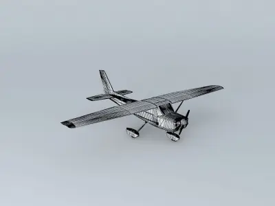 Cessna 152 Free 3D model