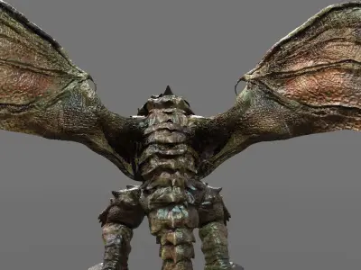 Jurassic Dragon Hammer Tail 3D model