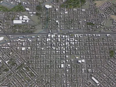 Nampa Low-poly 3D model