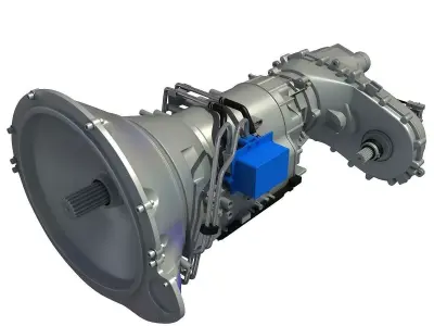 Ram Transmission Of Dodge 3D model