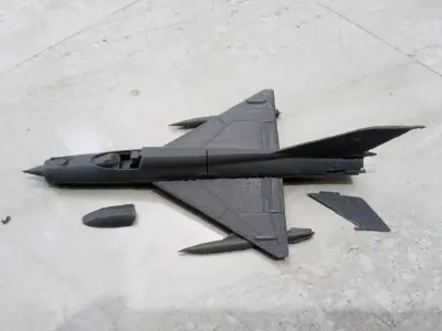 MIG-21 SCALE 1-72 PRINTABLE STL FILES 3D print model