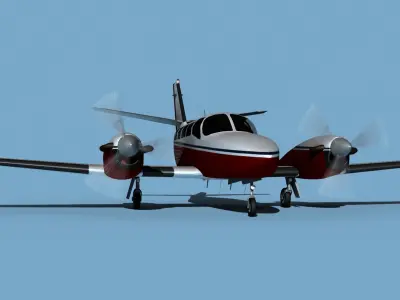 Cessna F406 Caravan II V08 3D model