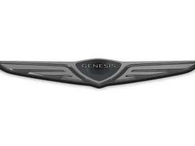 Genesis logo 3D model