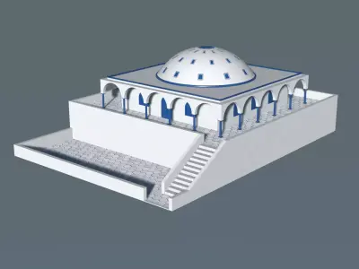 Building exterior design 3D model