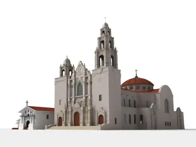 Mission San Francisco Asis 3D model