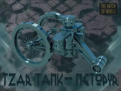 Tzar Tank 3D model